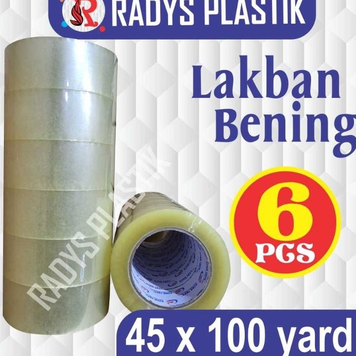 

PROMO SALE LAKBAN BENING 6 PCS 1 YARD