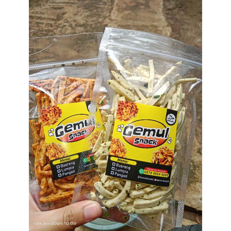 

BASRENG RASA ORIGINAL DAUN JERUK 75 gr GEMUL SNACK