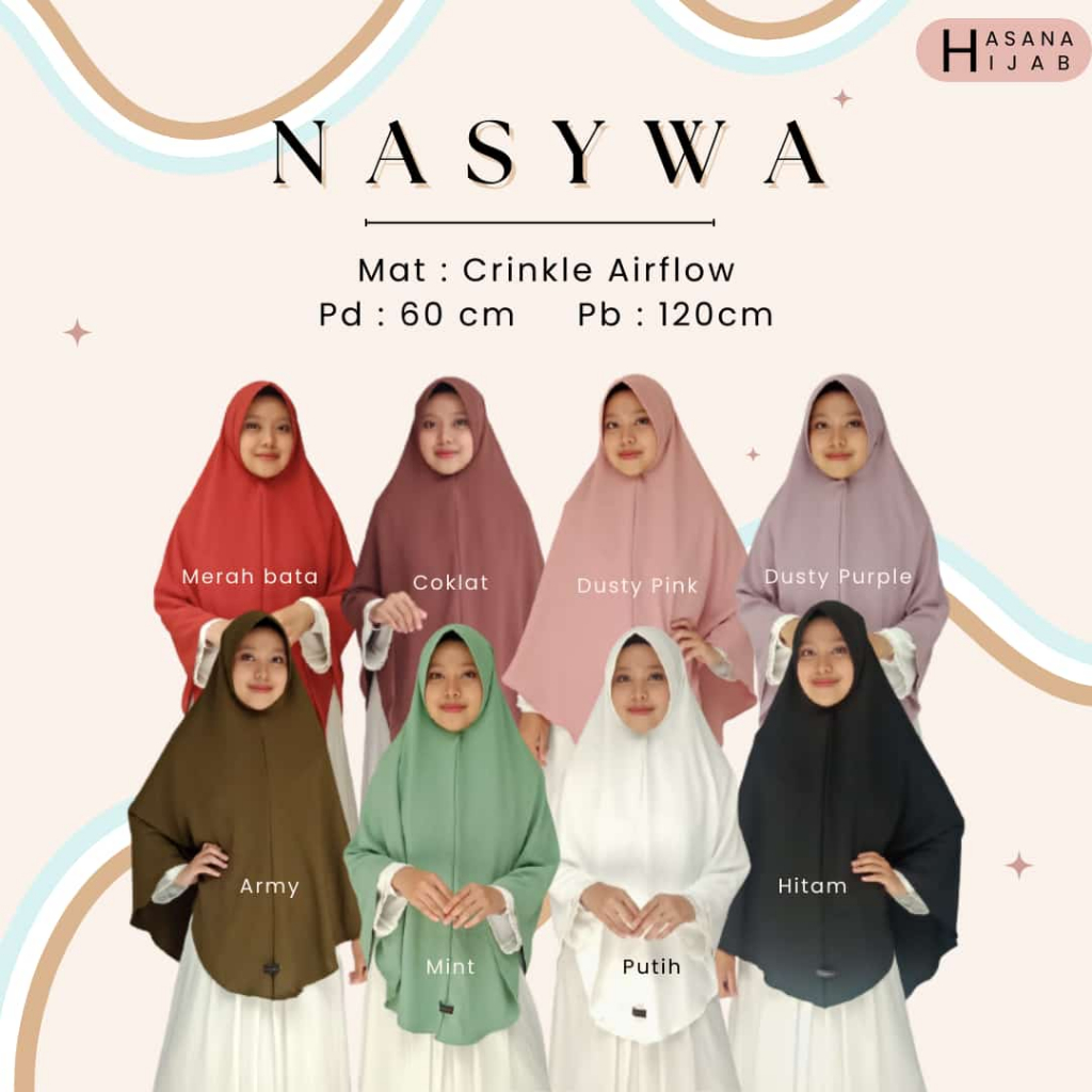 Nasywa Hijab Instan Syari