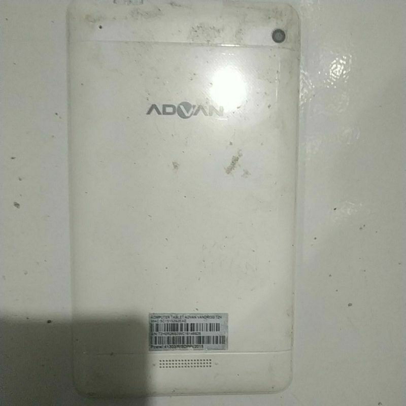 backdoor bekas tab Advan Vandroid t2h