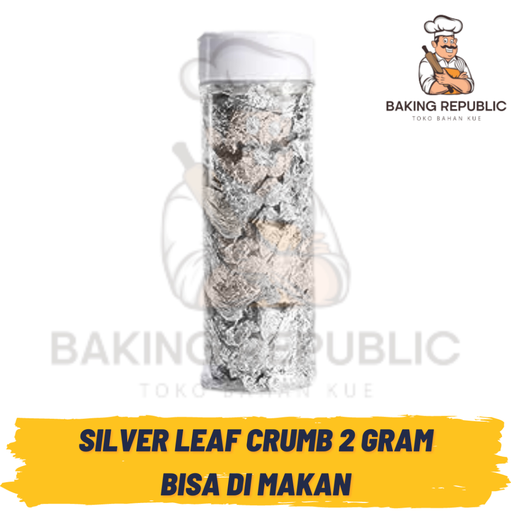 

LEAF CRUMB SILVER | 2 GRAM | HIASAN KUE ULANG TAHUN LEAF CRUMB SILVER