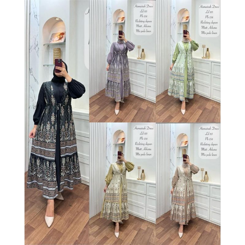 Marwah dress/Gamis/humairah Dress