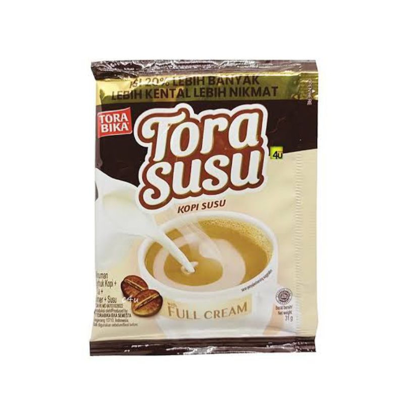 

Tora susu 3in1 renceng 10pcs x 31gram / Torasusu / torabika susu / tora susu sachet / tora susu murah