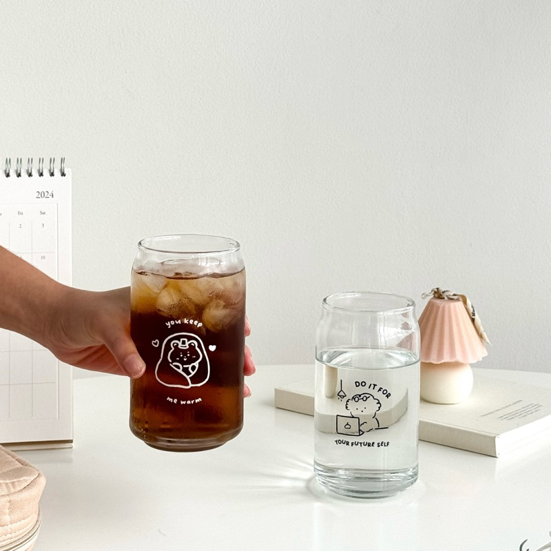 Popcan glass gelas Korea by suka home x jungiekhouse