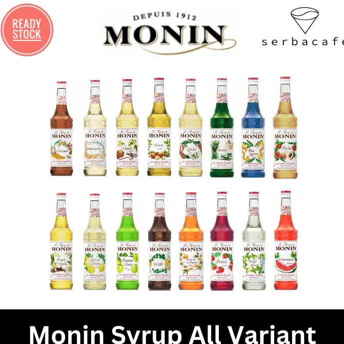 

XC26619 Monin Syrup All Flavour Original 7 ml