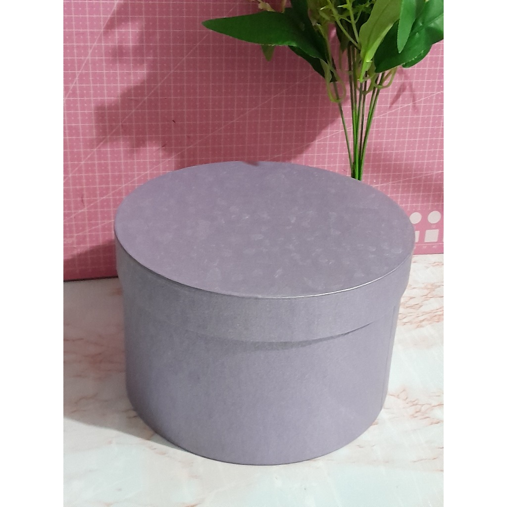 

Gift Box Bulat Murah Diameter 15cm Tinggi 10cm/Hard Box Bulat / Bloom Box Flower / Box Bulat Untuk Bunga
