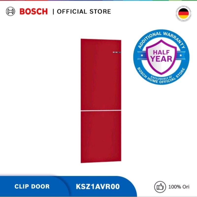 Kulkas Bosch 2 Pintu Cherry Red