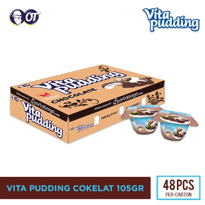 

Vita Pudding - Coklat 105gr - [1 Karton Isi 48 Pcs]