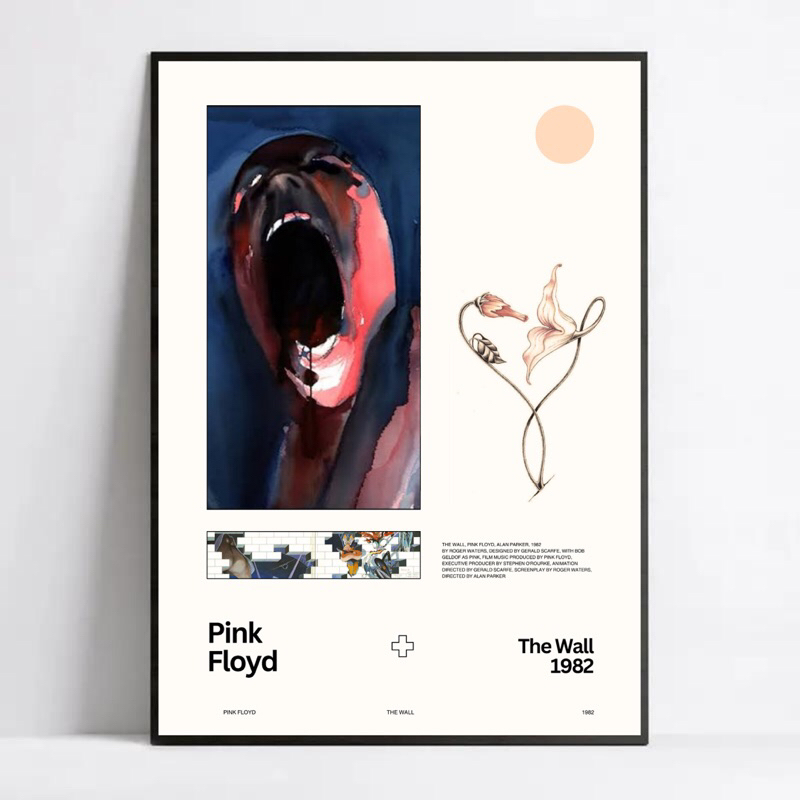 Poster Frame - Pink Floyd - The Wall
