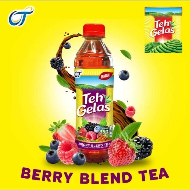 

Teh Gelas Pet 350ml 12pcs- Berry Blend Tea & Honey lemon