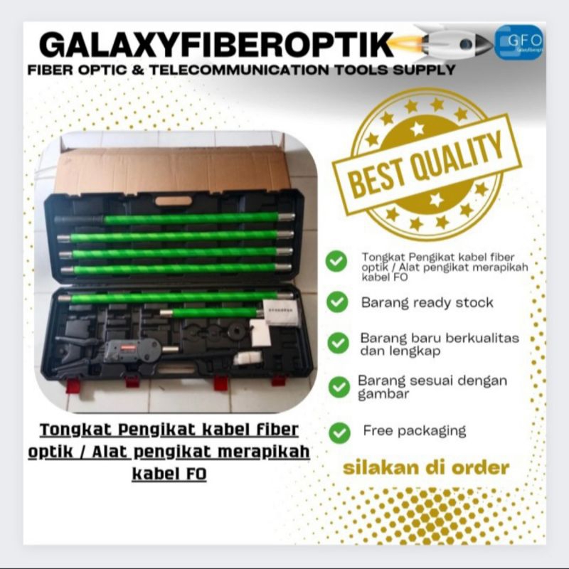 Tongkat Pengikat kabel fiber optik / Alat pengikat merapikah kabel FO