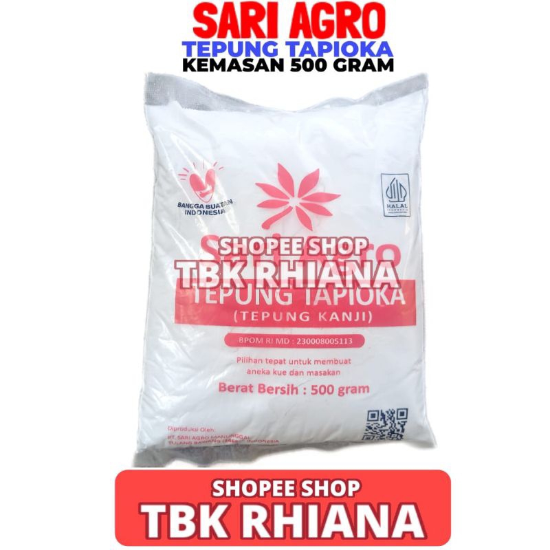 

Tepung Tapioka Sari Agro 500gr