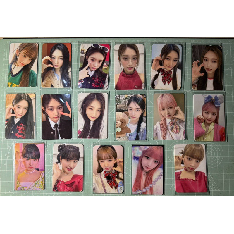 PHOTOCARD IVE REI LEESEO LIZ YUJIN WONYOUNG GAEUL PC ALBUM BENEFIT STAR RIVER SEASON GREETING SSQ PC