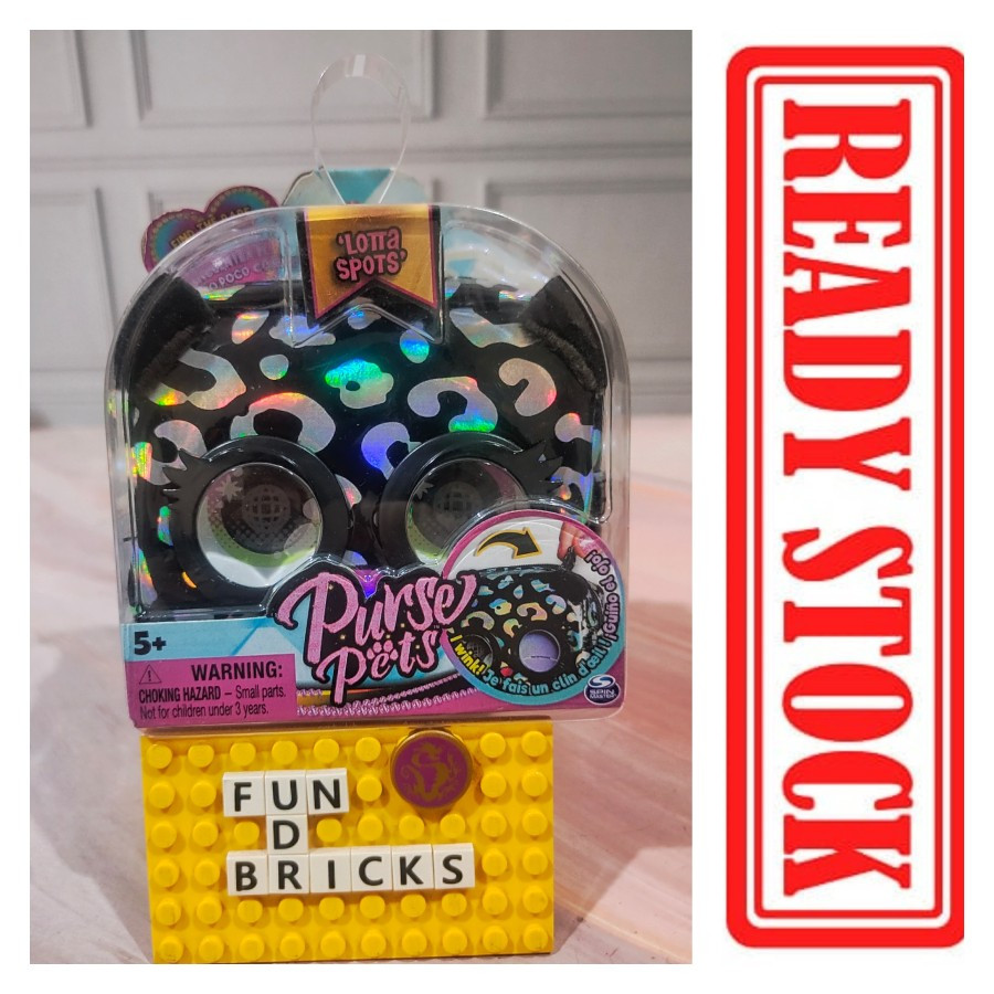 Purse Pets Lotta Spots Mainan Miniatur Tas