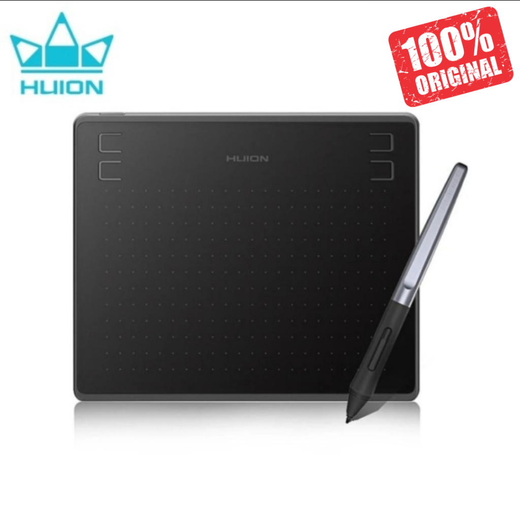 Huion HS64 / HST640 Digital Graphic Drawing Pen Tablet Alt H640P H430P RESMI Bergaransi