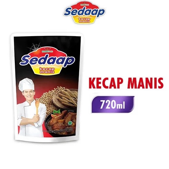 

Cuci gudang Sedaap Kecap Manis Pouch 72 ml