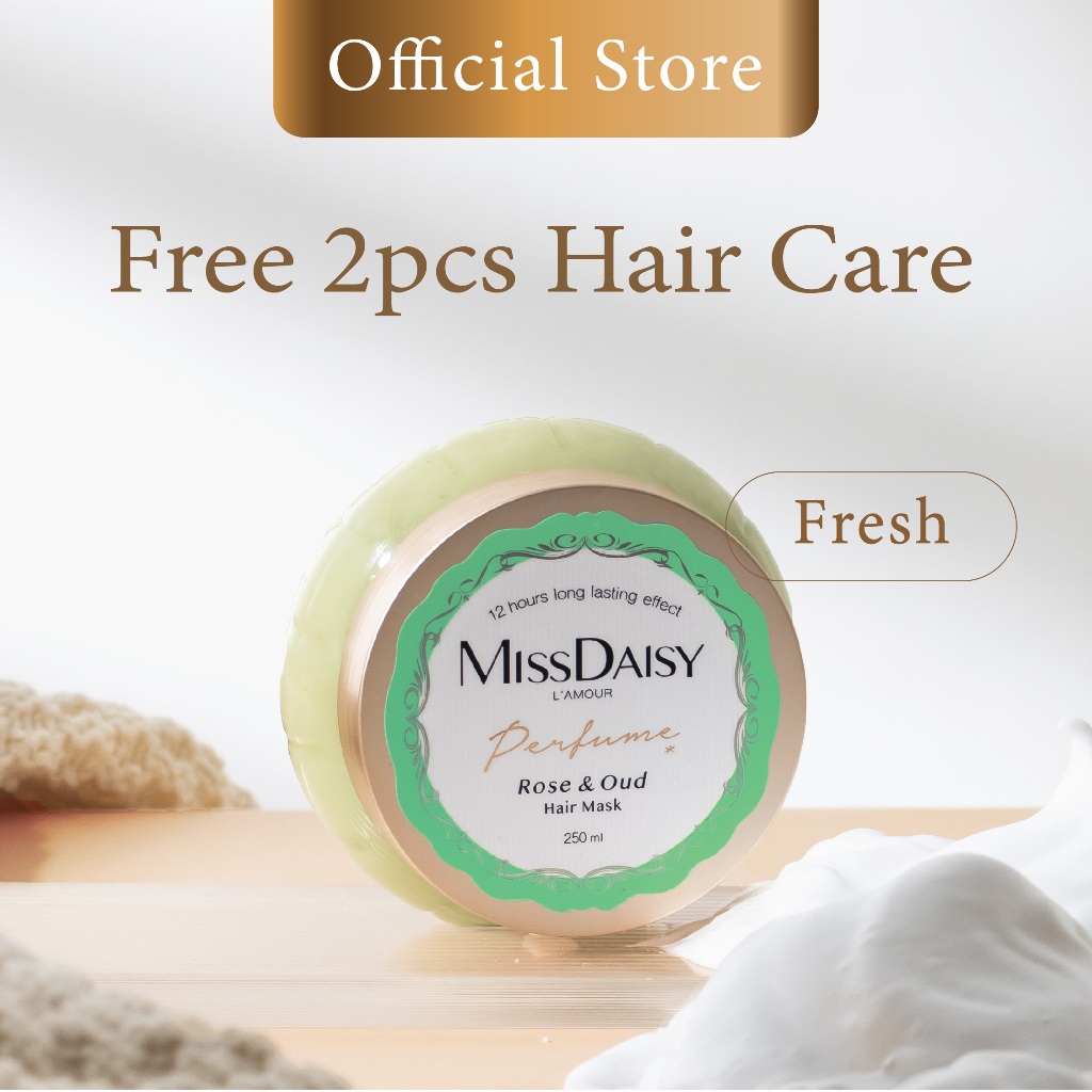 	 Miss Daisy French Perfume Hair Mask | Rose & Oud | BPOM	