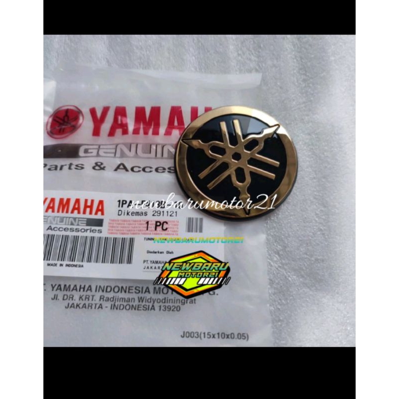 Emblem Logo Gold 5 CM Cover Tangki Vixion New 1PA-F413B-10