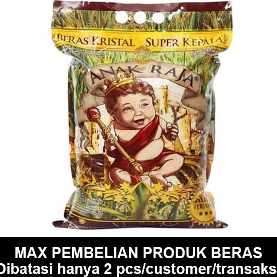 

PROMO MURAH BERAS ANAK RAJA SUPER KEPALA 5 kg