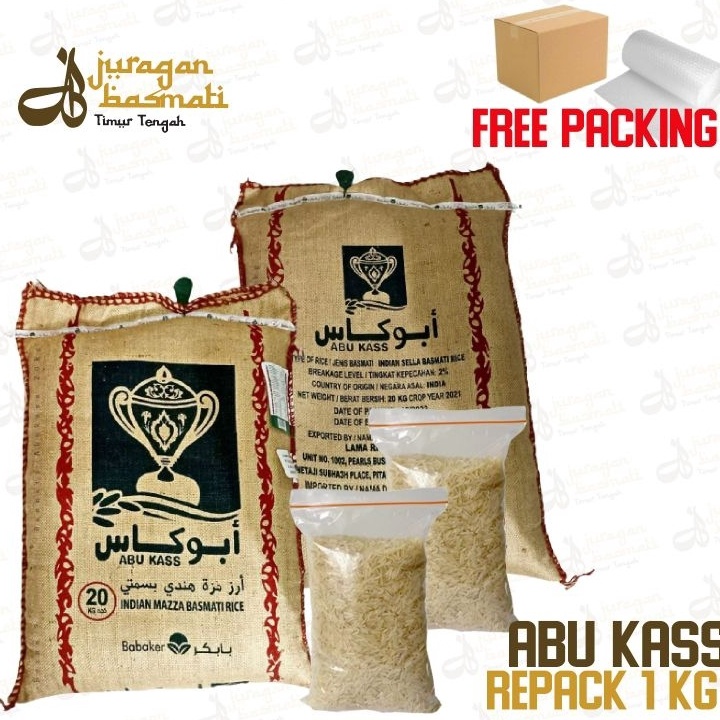 

KODE 77 BERAS BASMATI ABUKASS 1KG