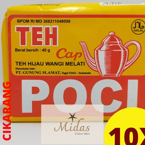 

DiSkon Teh Poci Superior Kuning 1 Pcs