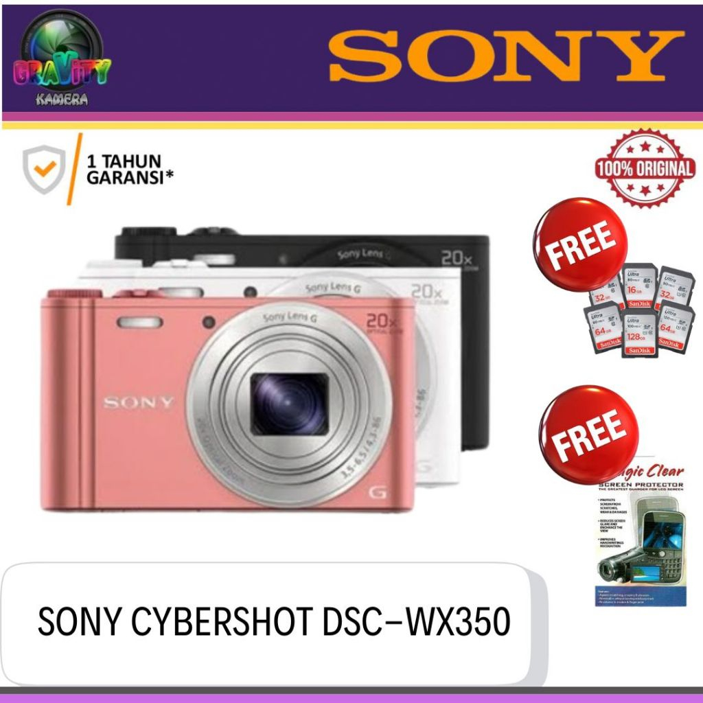 SONY CYBERSHOT DSC-WX350 / SONY DSC-WX350 / SONY WX350