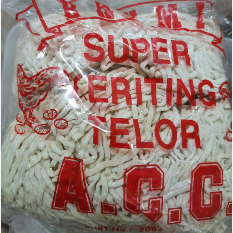 

Cuci gudang mie keriting telor ACC isi 5 pcs per pack