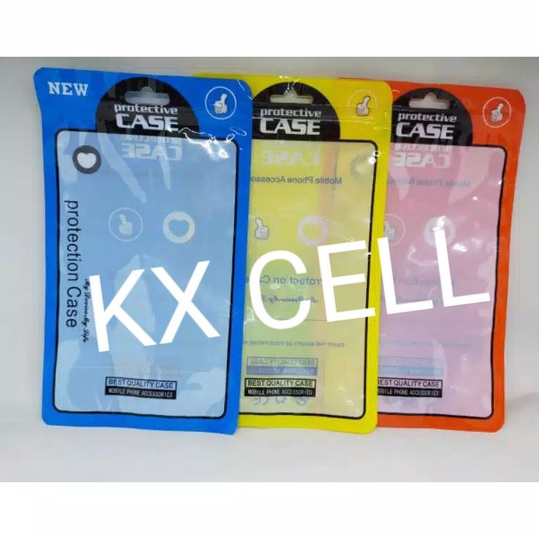 Qu KANTONG PACKINGAN ISI 1 PCS CASING PLASTIK GANTUNGAN CASE ALL TYPE CASING HP GROSIR  A