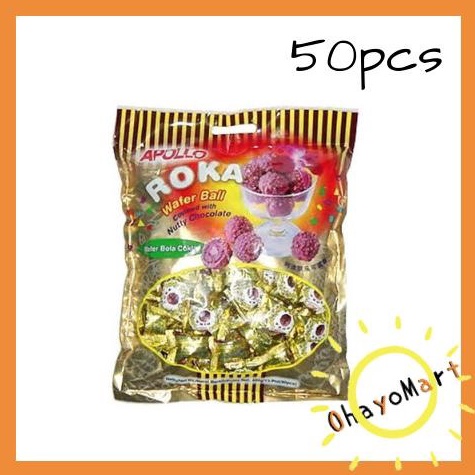 

New event Apollo Roka Refill 5pcs isi ulang biskuit roka 3grm