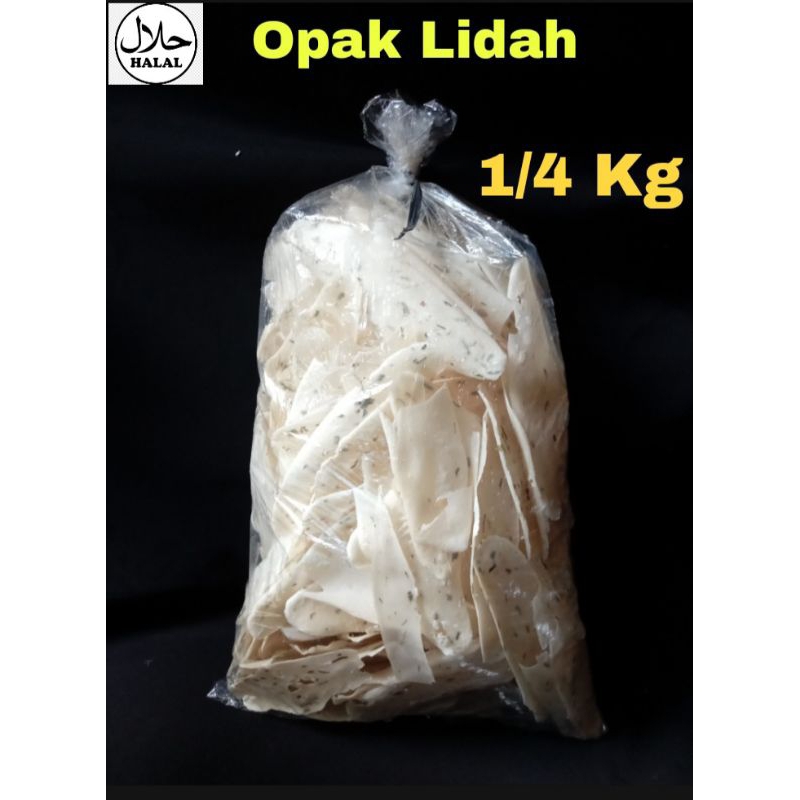 

opak ilat/ lidah 250 gr khas wonosobo