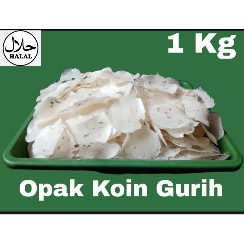 

opak singkong koin gurih murah 1 kg