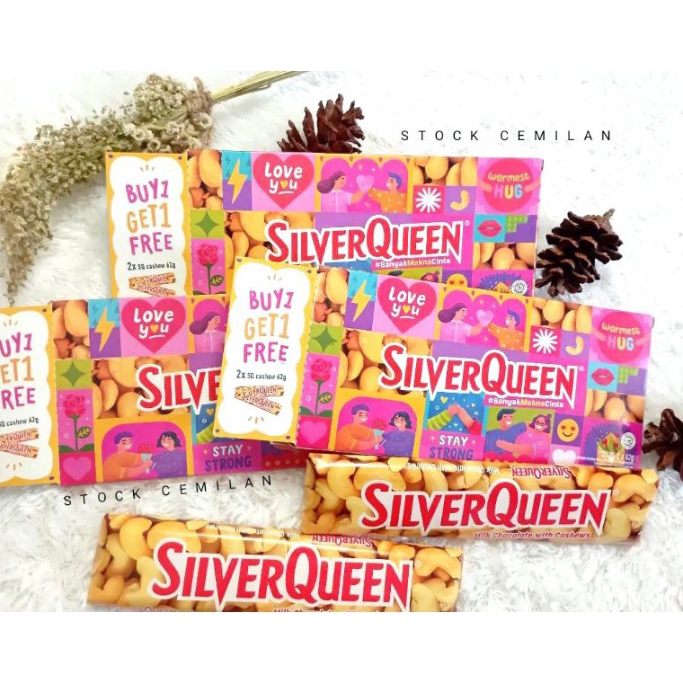 

NEW Silverqueen Edisi Valentine BUY 1 GET 1