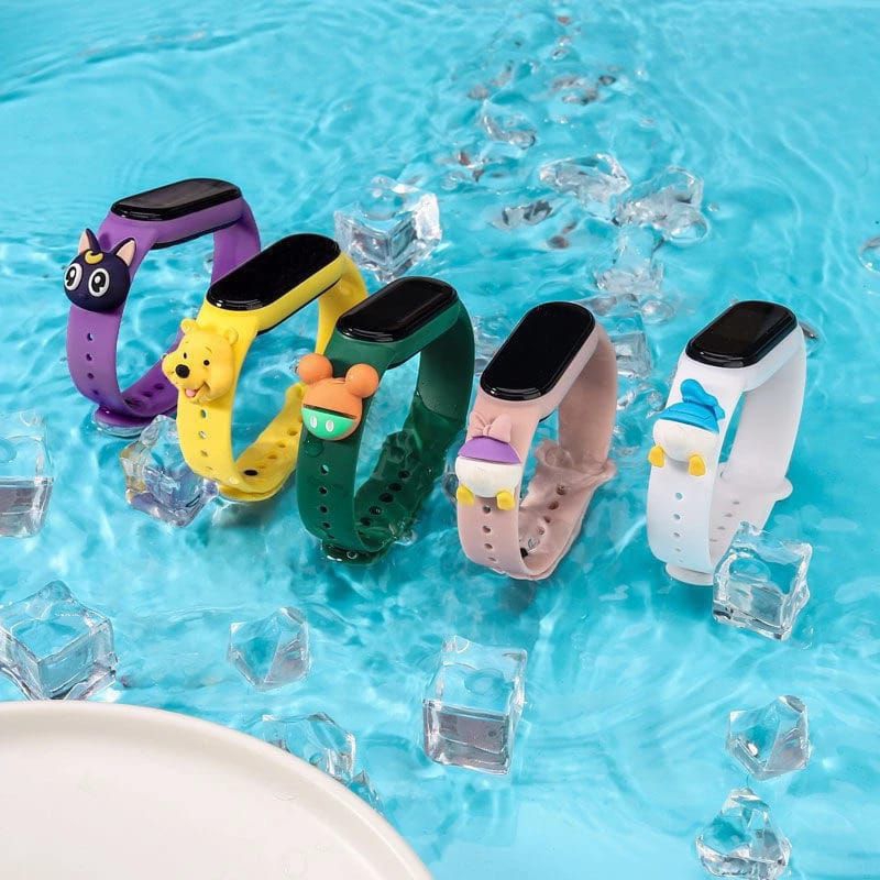 Jam Tangan Led Anak Waterproof/ Jam Tangan Anak karakter