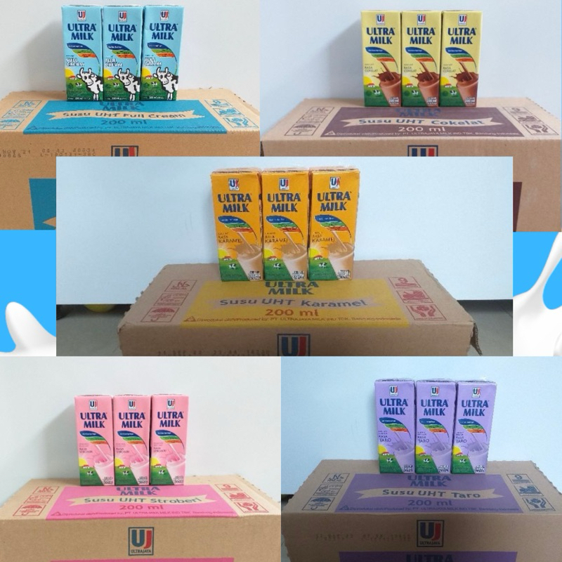 

Susu Ultra Milk, 200ml, 24pcs(1 dus)