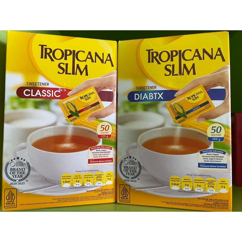 

Tropicana Slim Sweetener DIABTX/CLASSIC