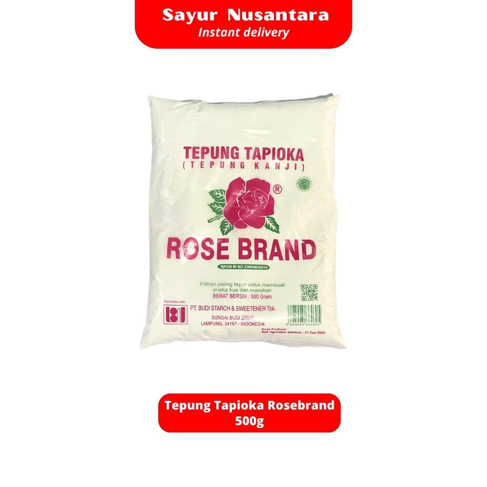 

Tepung Tapioka Rosebrand 500gr - Sayur Nusantara