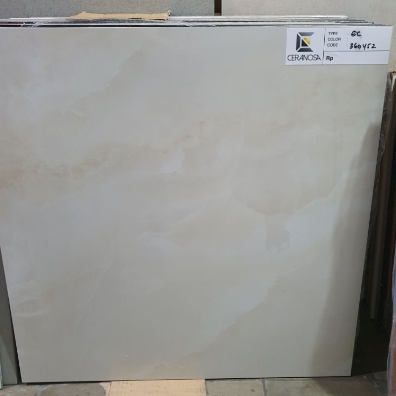 granit lantai ruang tamu tidur rumah CERANOSA 60x60 360452 glossy