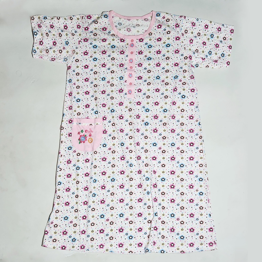 Baju Tidur Piyama Daster TShirt Kaos Remaja Adult Dewasa Wanita Perempuan