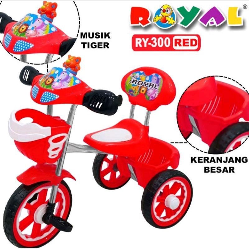 ROYAL BABY  SEPEDA ANAK RODA 3 BMX BIKE RY 300 TRICYCLE