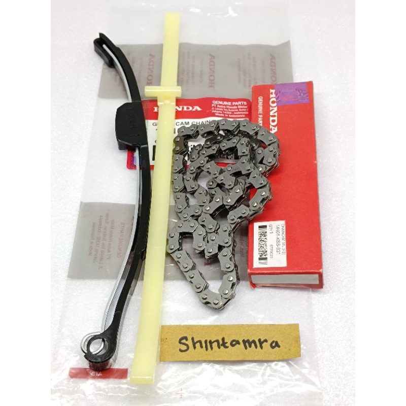 Rantai KSS Keteng+Karet Tensioner KZR)/K59 Vario125 fi Old Vario 125 esp Led  Vario  150 led Origina