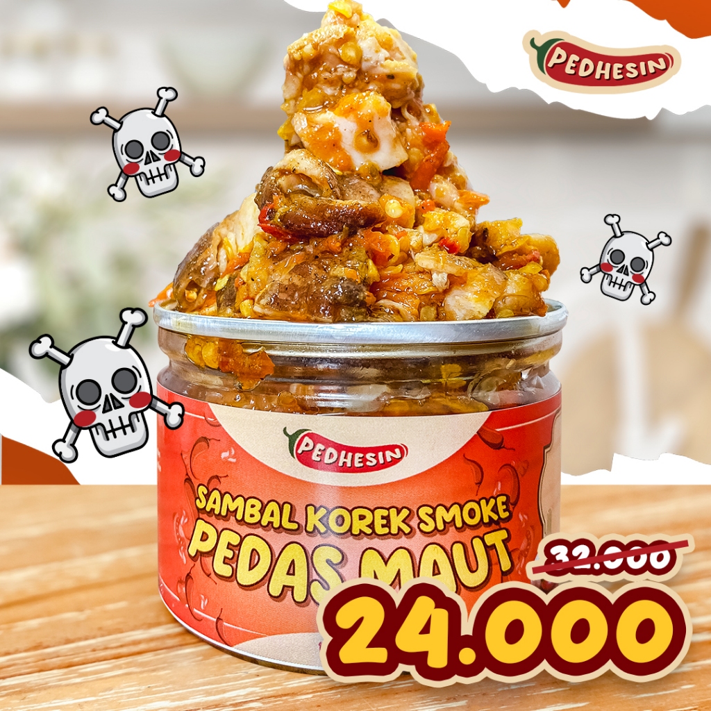

Sambal Korek Smoke Pedas Maut/Sambal/Pedas/Cabe