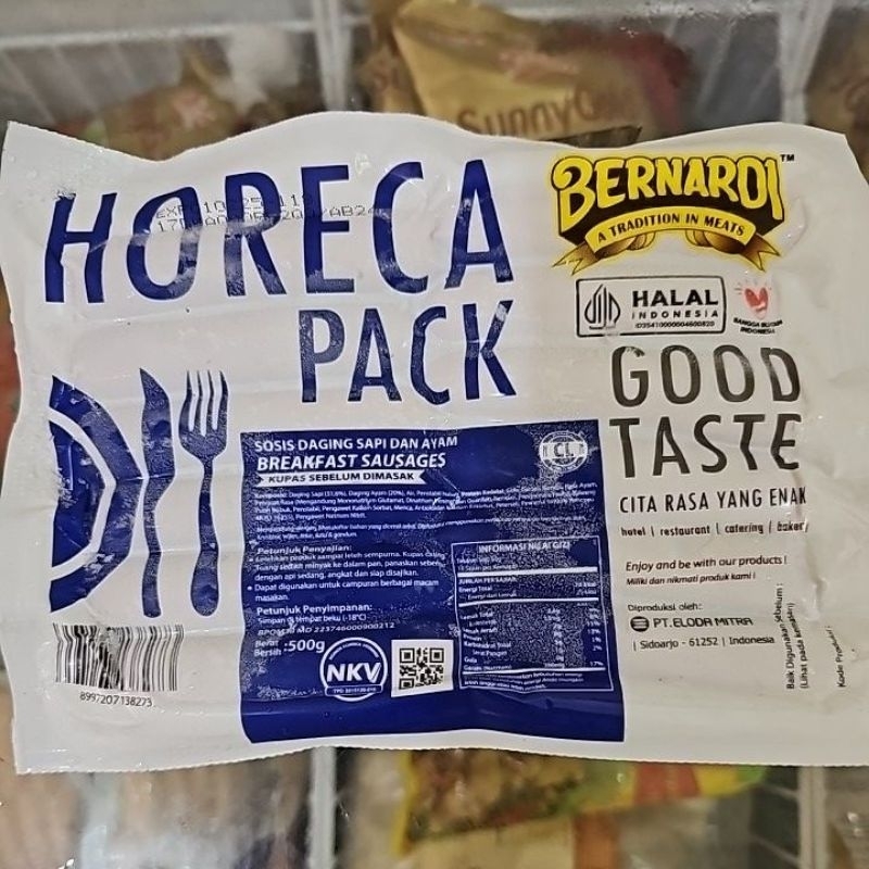 

sosis Horeca Bernardi 500gr