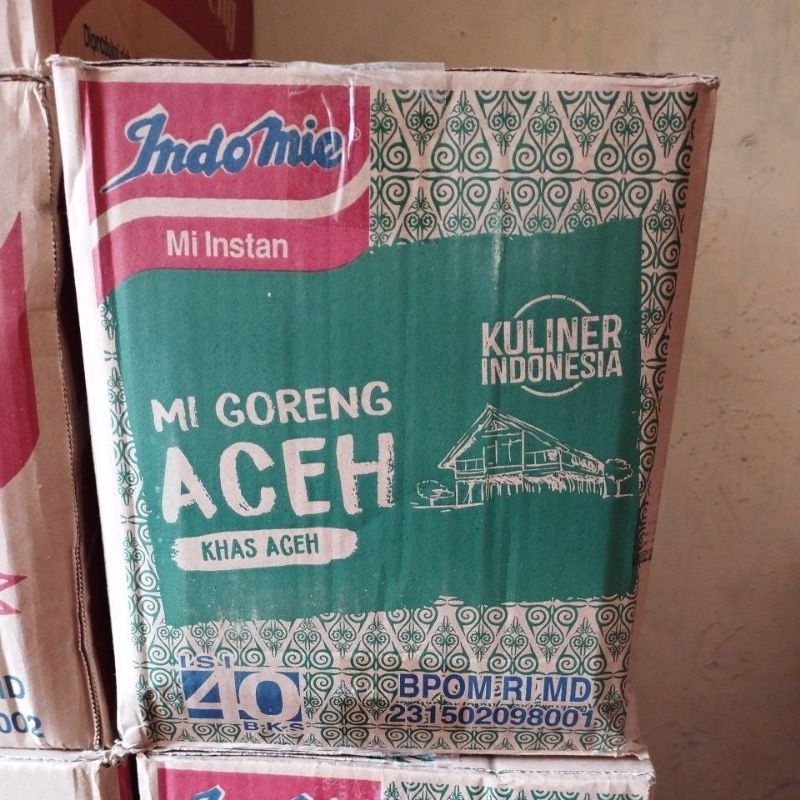 Mie Indomie Goreng Aceh 1 Kardus