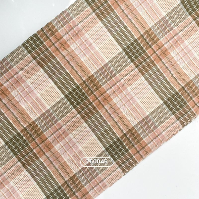 KAIN KATUN TRISET PREMIUM ||KAIN KOTAK 100℅ FULL KATUN || KAIN COMBED 30S KATUN YARD DYED TRISET |  