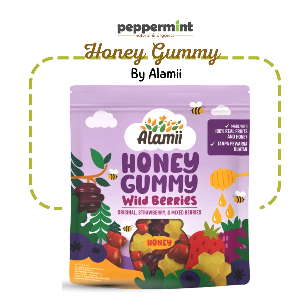 

Alamii Honey Gummy (40 gr) / Permen Gummy Madu Anak