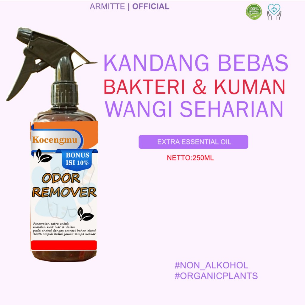 Penghilang Bau Kotoran Kotoran Parfum Pasir Kucing Penghilang Bau Kucing Pesing Odor Remover Kucing 