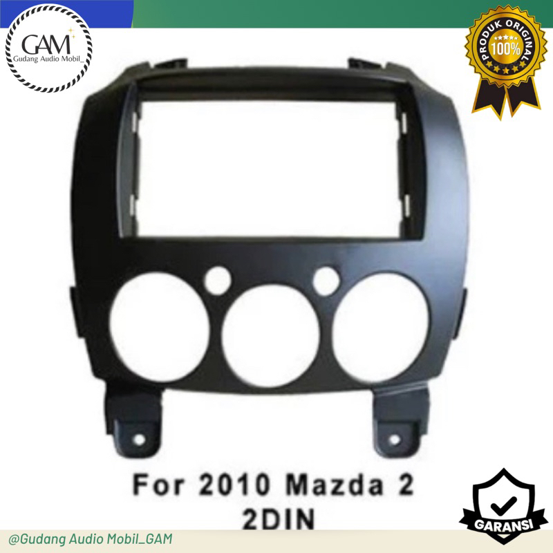 FRAME HEAD UNIT 7 INCH MAZDA 2 2010
