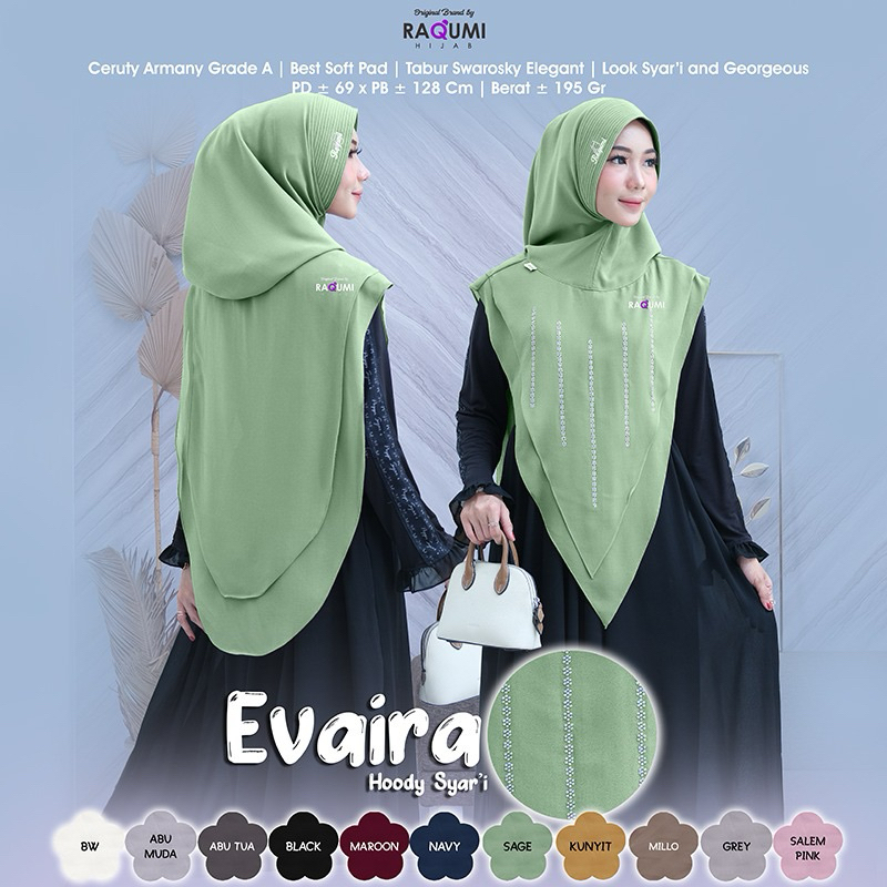 Evaira Khimar Hoody//Ori by raqumi hijab