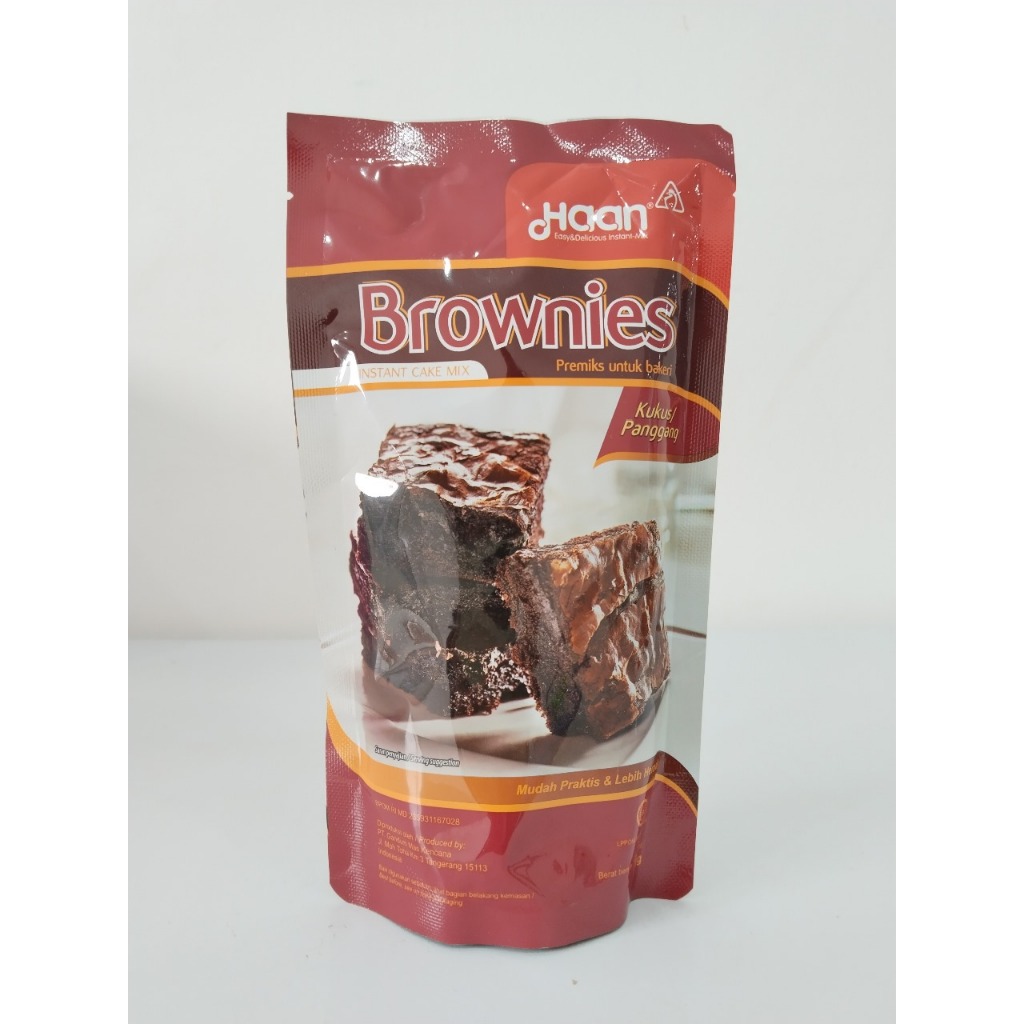 

HAAN brownies kukus/panggang 230gr instan cake mix