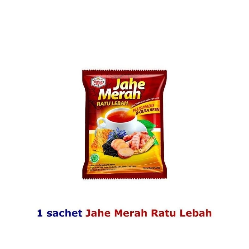 

Jahe Merah Herbal AMH Plus Habbatusauda Gingseng & Madu/Sachet